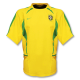 Ronaldo #9 Retro Brazil Home Jersey World Cup 2002