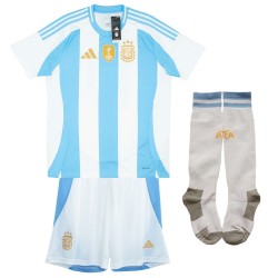 Kids Argentina Home Full Jersey Kit 2024