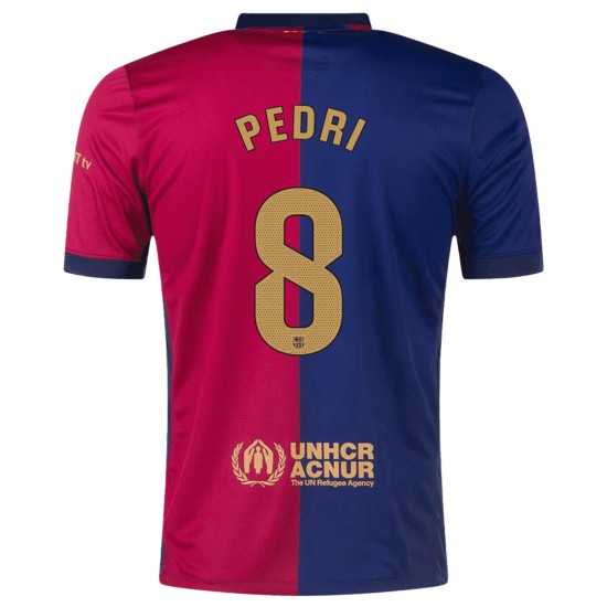 PEDRI #8 Barcelona Home Jersey 2024/25