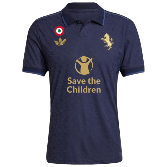 Juventus Third Save Children Sponsor Match Jersey Player Version 2024/25