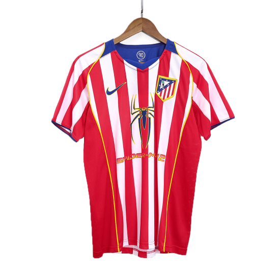 Torres #9 Retro Atletico Madrid Home Jersey 2004/05