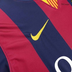 SUÁREZ #9 Retro Barcelona Home Jersey 2014/15